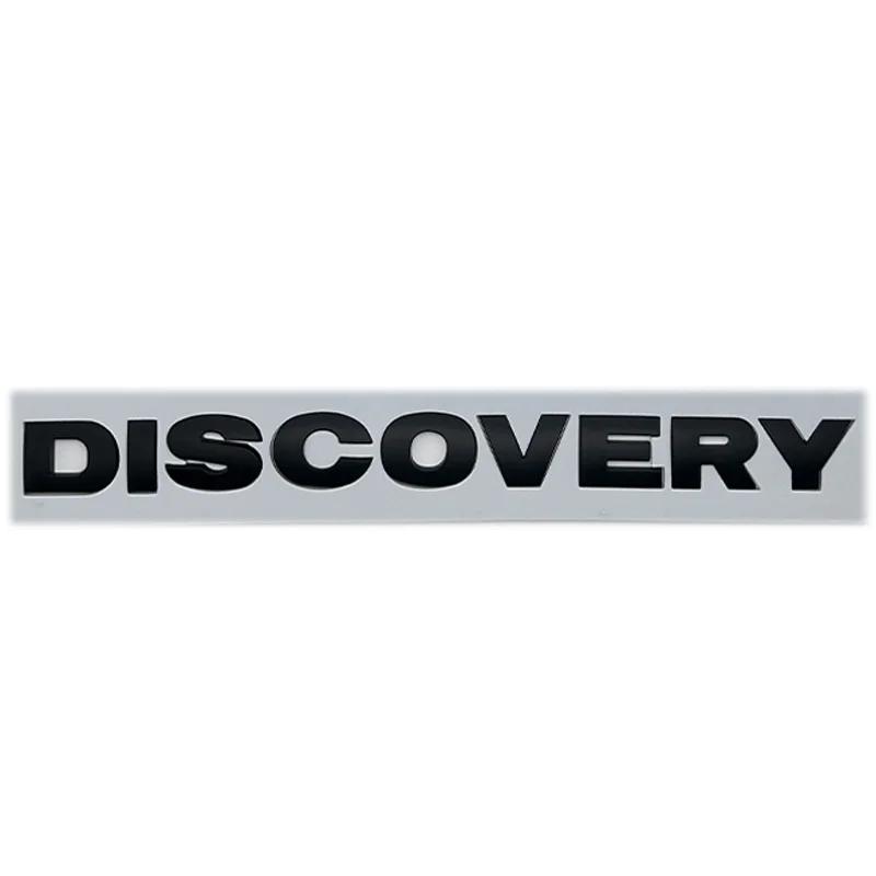 ABS 3D Chrome Car Letters Front Hood Bonnet Logo Badge For Land Rover Discovery Emblem Discovery 4 3 5 2 TD5 Accessories