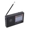 Small Emergency Radio FM AM SW Multi Functional Radio Portable Music Player for Home Camping Fishing