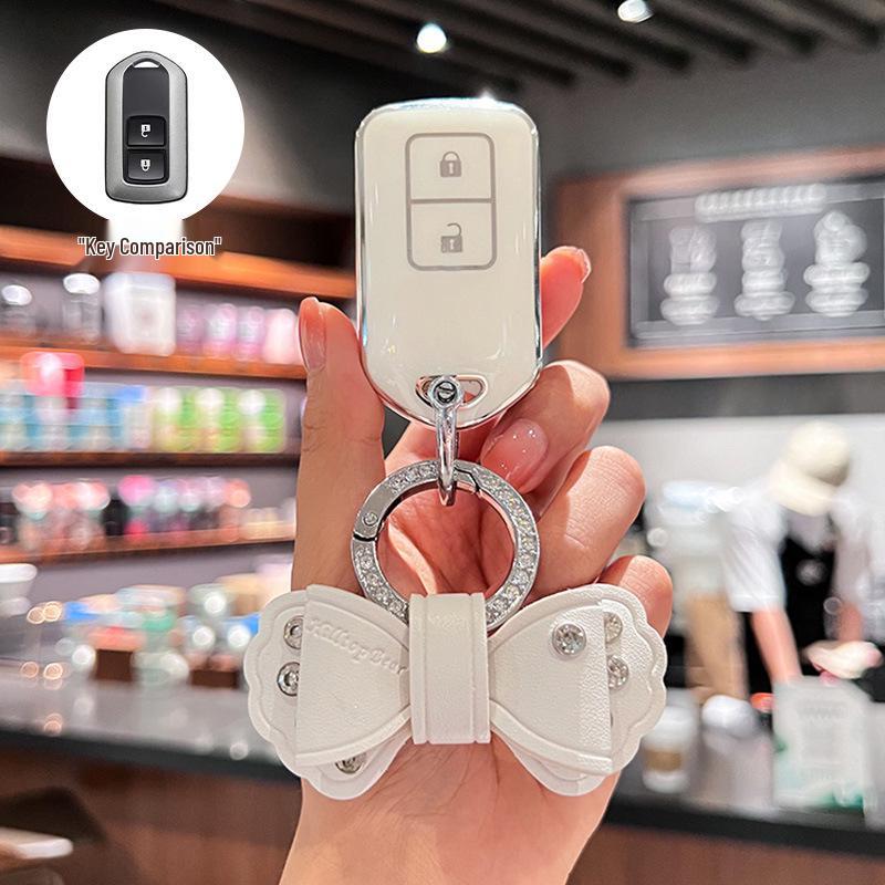 Etui na kluczyk samochodowy Tianfeng do Yaris L/Vios FS - Premium Design dla Mężczyzn i Kobiet