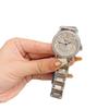 Personalized Three-Needle Women'S Watch Fashion Shining Rhinestone Disc Quartz Watch Temperament Casual Belt Watch