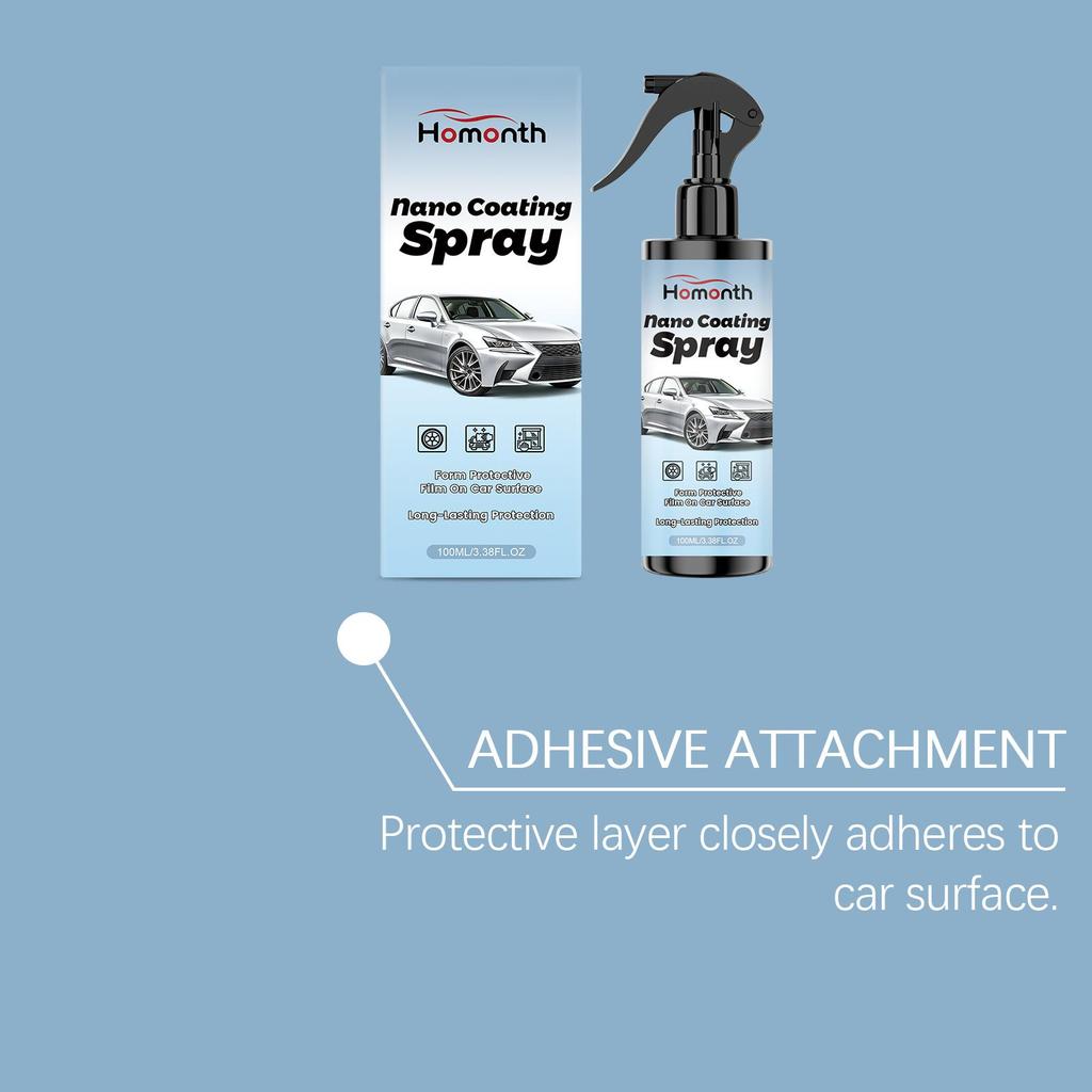 Homonth Nano Coating Spray 100ML Transparent Nano Quick Coat Restore