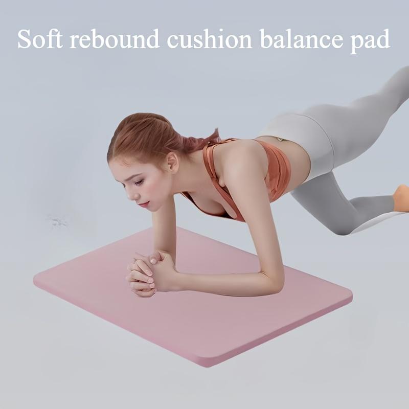 Xykk01 Pink Balance Mat, Tpe Mat, Knee Cushion, Yoga Mat For Relax And Balance Exercises