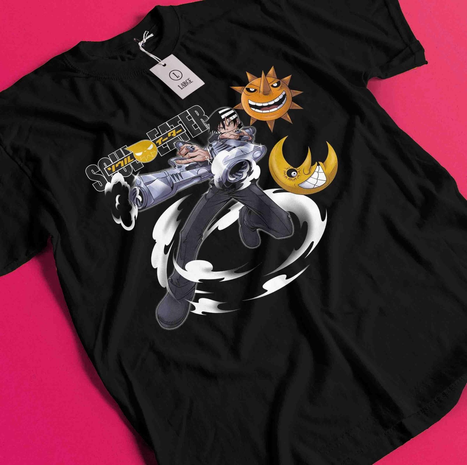 Футболка Soul Eater Футболка Death the Kid Футболка Maka Albarn Футболка Evans Аниме Манга XL