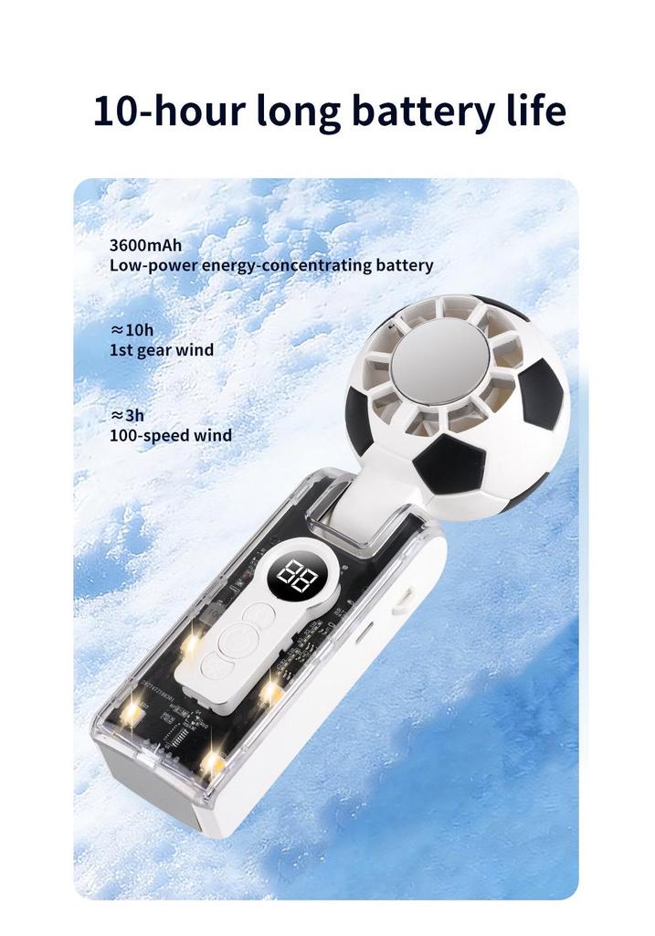 2026 Mexico World Cup Portable USB Mini Fan - High-Speed, Handheld - North America Edition