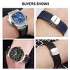 For Patek Philippe Nautilus Watch Strap 5711/5712/5726 Special Concave Interface Waterproof Silicone Watch Accessories 25x13mm