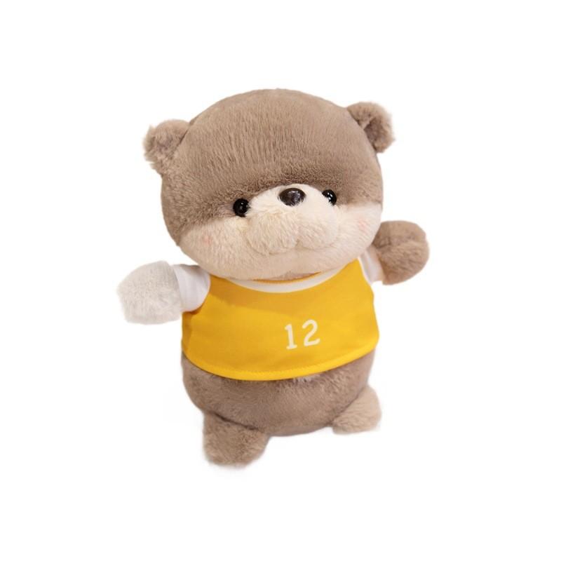 Otter Plush Toy Cartoon Stuffed Doll Decoration For Office Bedroom And Gift