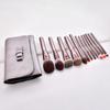 12 Pcs Cosmetic Brush Set with Storage Bag Makeup Brush Set Eye Shadow Brush Basic Essentials Brush Set Concealer Brush