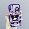 KEYSION Shockproof Case for VIVO Y20 2021 Y20sG Y20i with Lanyard Soft Silicone Cute 3D Cartoon Doll Phone Cover for Y12A Y12S Y11S
