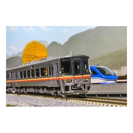 KATO N Gauge KiHa 122 Series Kishin Line 2-Car Set 10-1511 Model Train Diesel Car Silver
