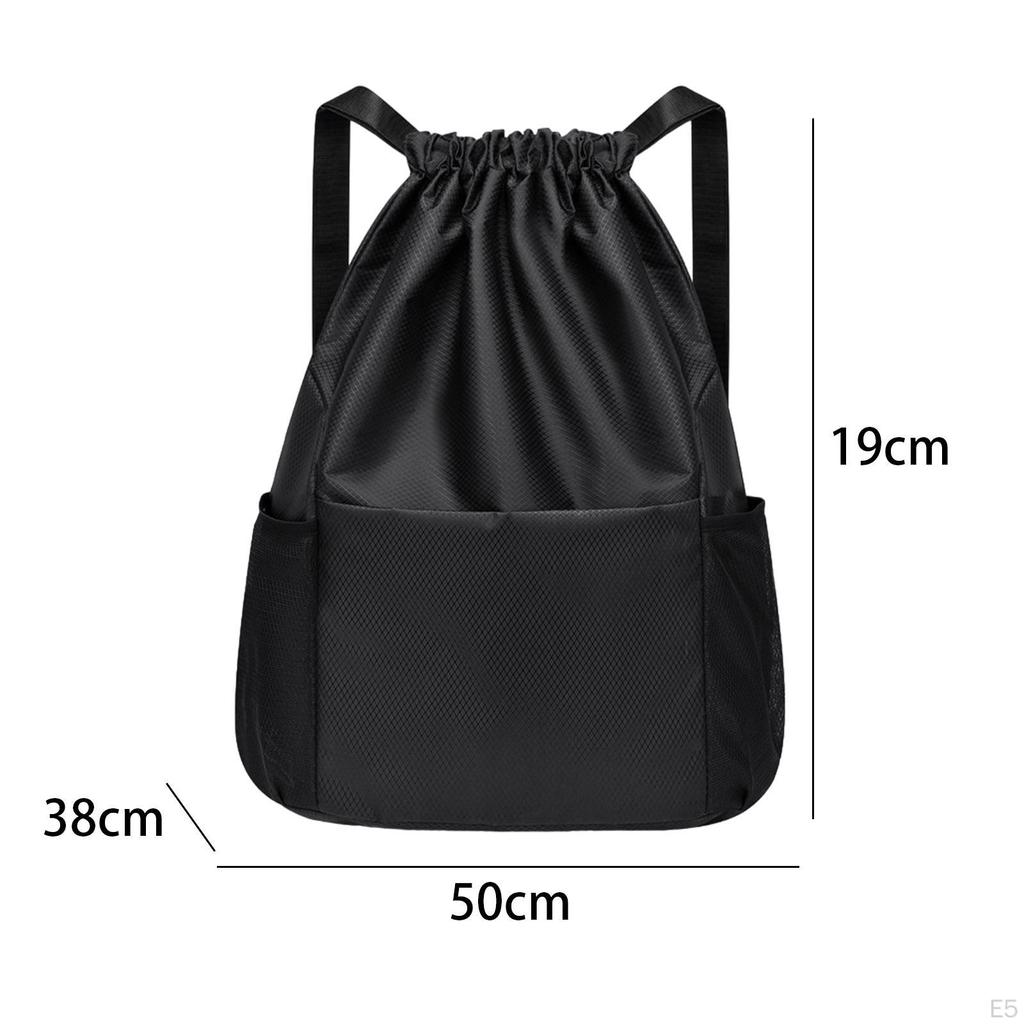 Drawstring Backpack Daypack Rucksack Versatile for Trips Backpacking Outdoor Activities