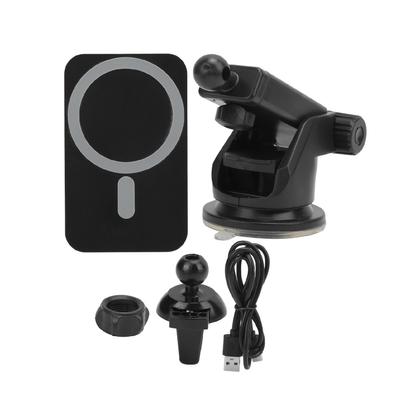 Car Wireless Charger 15W Magnetic QC3.0 Quick Charging Panel Overcharge Protection Universal Plug and Play