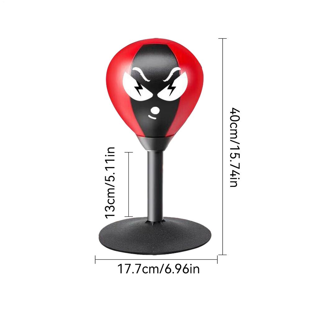 Desktop Punching Bag Stress Relief Punching Bag Table Boxing Bag with Suction Cup Desk Boxing Punch Ball for Kids Adults