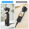 For DJI Osmo Pocket 4 / 3 PULUZ Plastic Quick-Release Charging Adapter Base (Black)