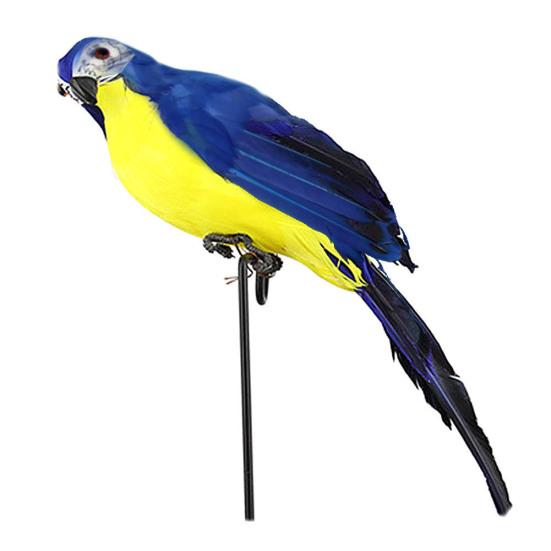 25/35cm Artificial Parrot Animal Bird Lawn Model Ornament Yard Garden Decoration