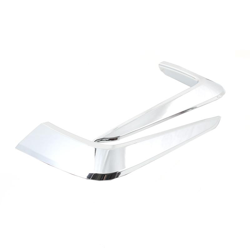 

ABS carbon fibre/Silver Car Front Bumper Side Air Intake Trim Strip Sticker For Honda Pilot 2015-2026 Car exterior Accessories серебряный