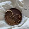 Minimalist Plain Hoop Earrings Simple And Chic Versatile Elegant Earrings For Women Delicate And Stylish Jewelry