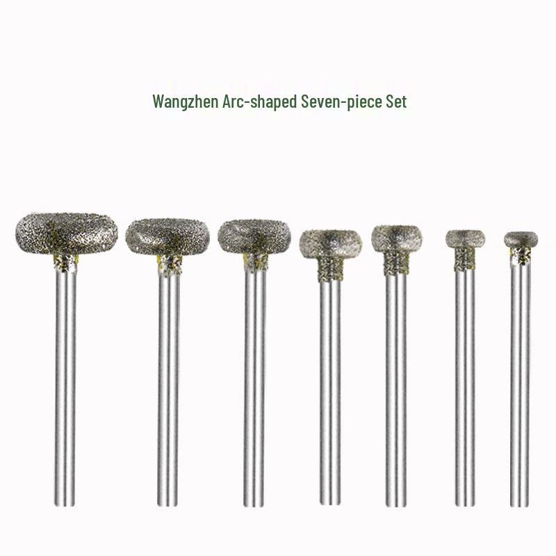 Right-Angle T-Shaped Emery Grinding Head for Jade Carving