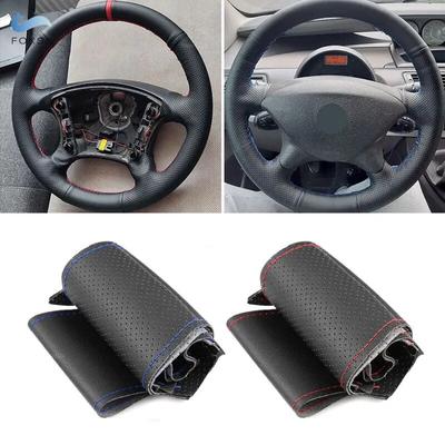 Braids On Car Steering Wheel For Citroen C5 2001-2006 Xsara Picasso Berlingo Peugeot Partner 2003-2008 Leather Cover Trim