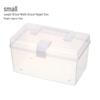 Transparent Portable Large Storage Box: Dustproof, Anti-Oxidation, Multipurpose Jewelry Organizer