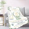 75Th Birthday Customize Your Name Blanket Warm Comfortable And Soft Blankets Are Suitable For Home Lunch Break Blanket Office Sofa Sofa Gift To