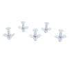 5pcs L Track Double Lug Threaded Stud Nut Fitting M10x45mm for Truck Bed Trailer Cargo Control