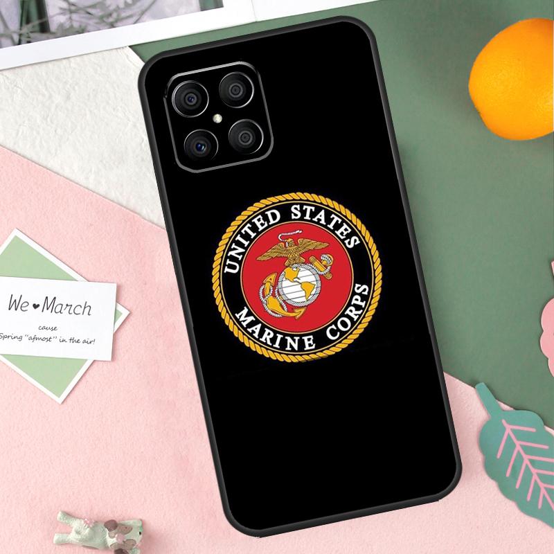USMC Marine Corps Case For Honor 200 Lite 50 70 90 X9b X9a X8b X8a X8 X9 X9c Honor Magic 7 Pro 5 6 Lite Cover