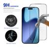 RURIHAI For iPhone 17 Pro Max Full Screen Protector Matte Anti-Glare High Aluminium-silicon Glass Film