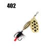 5.3g Weight Spinner Lure Feather Treble Hook Bait Design Hard Lure Brass Material Metal Construction Fishing Tackle Pesca