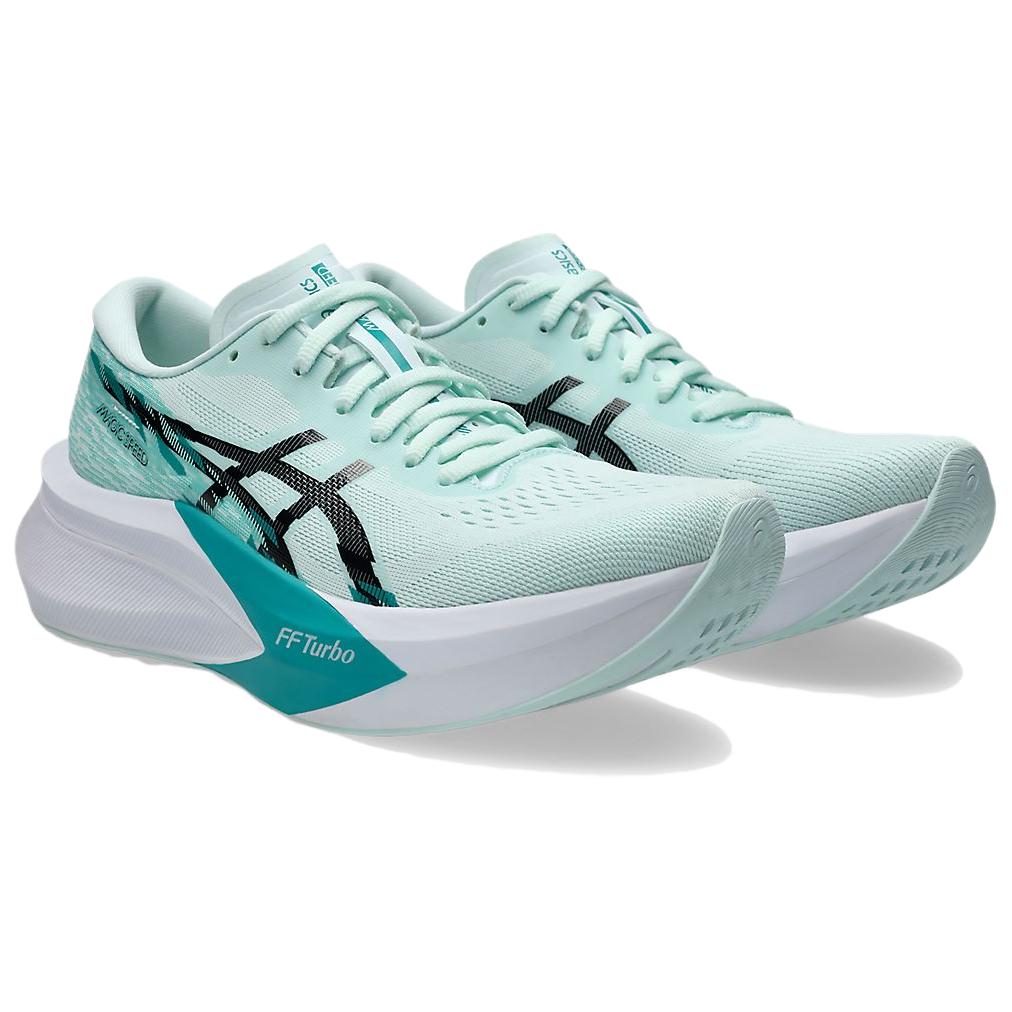 New Asics MAGIC SPEED 4 Anti Slip Wear Resistant Low Top Training Running Shoes Women's Light Green 1012B676-400