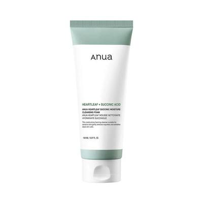 Heartleaf Mousse Nettoyante Hydratante Succinique 150 ml