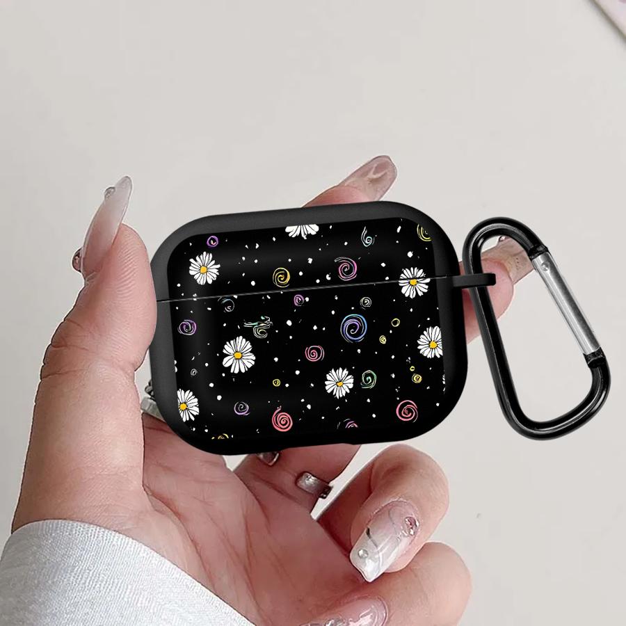 

Черный чехол с принтом Любовь для Airpods Pro3 1 4 Pro 3 2 Pro2 Чехлы для наушников Обложка Airpods Pro 2