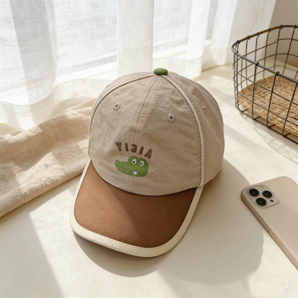Children Quick Dry Hat 50-54cm Spring Summer Simple Boys Baseball Cap Stylish Personality Girls Visor Sun Hat Sunscreen Cap