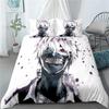 Tokyo Ghoul Anime 3D Printed Bedding Set Duvet Cover Pillowcases Comforter Soft Bed Linen for Fans