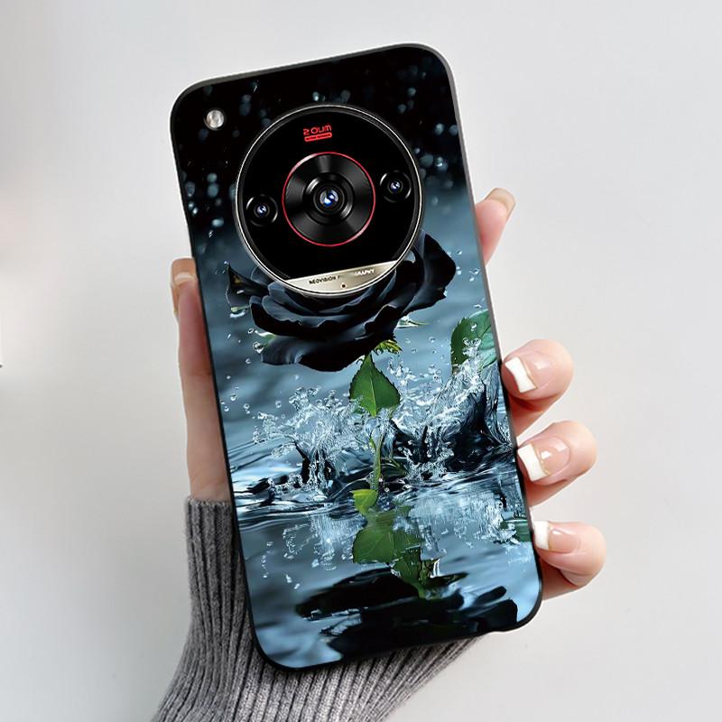 Funda Para ZTE Nubia Focus 2 Ultra Funda Z2463N Estética Lujo Linda Genial Niños Niñas Funda de Silicona Suave para Nubia Focus2 Ultra 5G