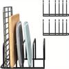 1PC Cutting Board Organizer Holder Rack Baking Cookie Pan Sheets Cooling Small Rack Storage Stand for Kitchen Cabinet Countertop Bakeware