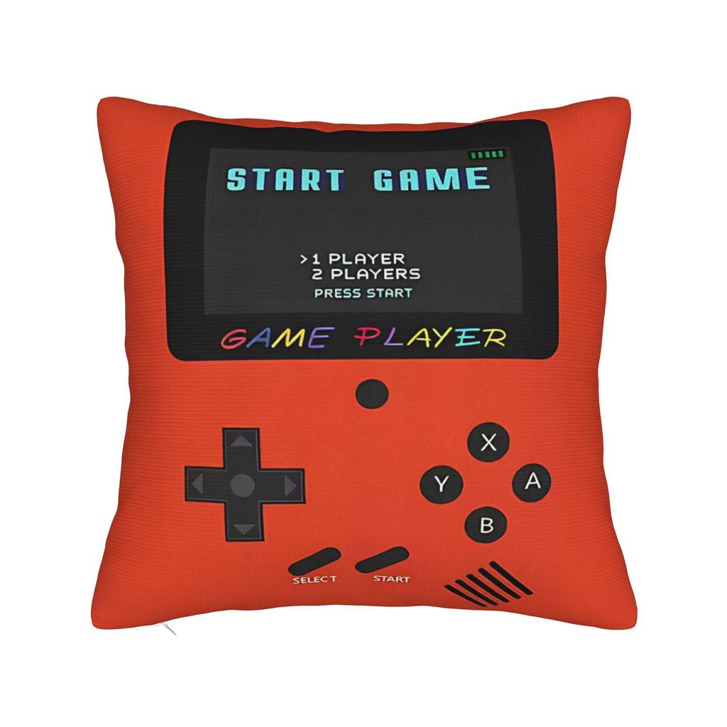 Printing Games Console Handheld Gamer Pillowcase Polyester Cushion Cover Decor Controller Throw Pillow Case Cover Home Zipper