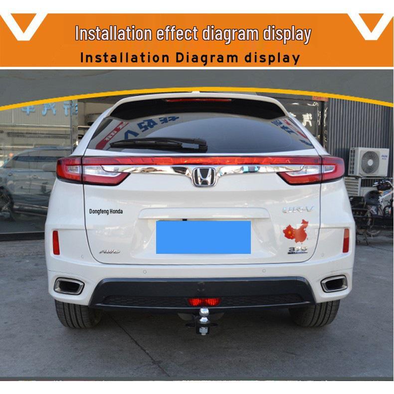 Compatible with Honda Avancier URV for trailer hitch mod, tow hook, and bike rack removal.