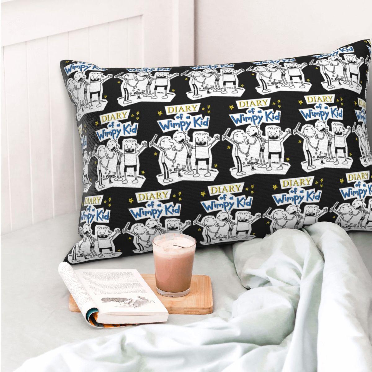 Jmg Clothing Unisex Diary Of A Wimpy Kid Group Rectangle Pillowcase Cushion Cover Decorative Bedroom Bed Home Comfort Throw Pillow