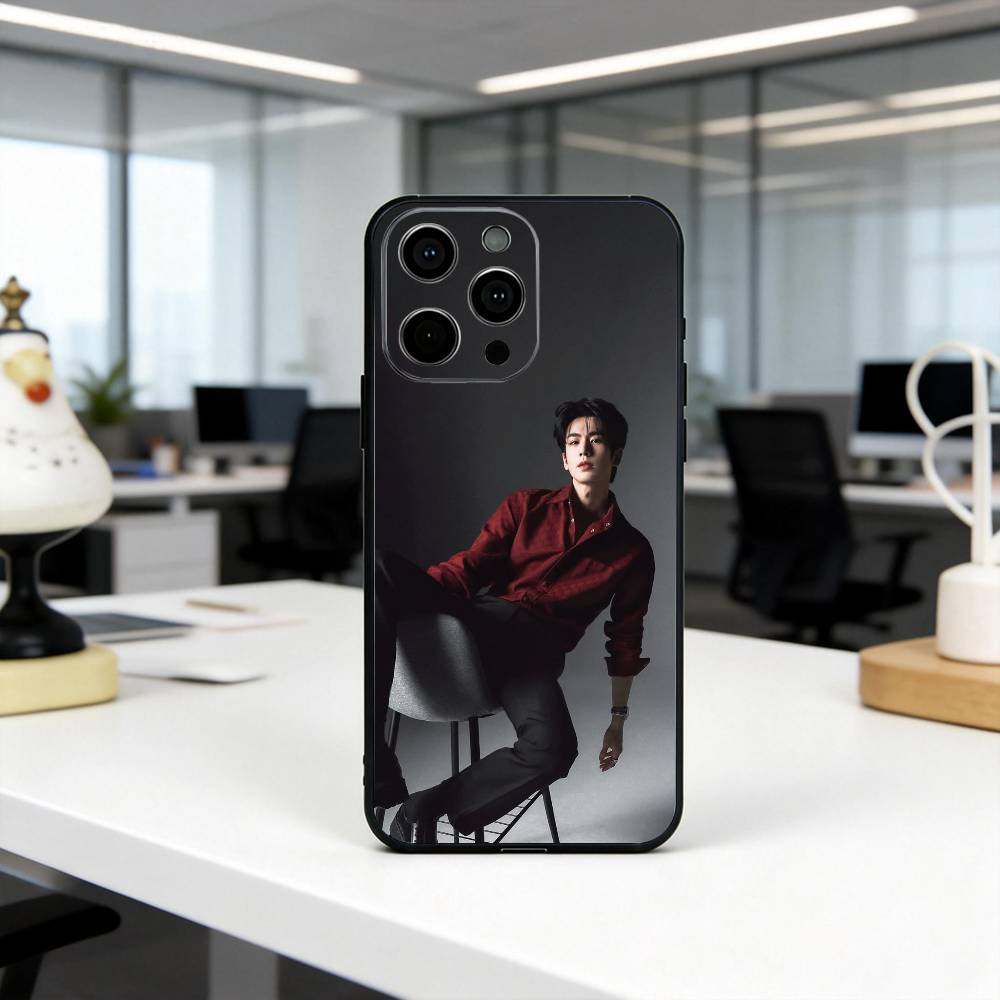 Handsome K-Krien Z-Zhang L-Linghe Phone Case For iPhone 17, 16,15,14,13,12,11 Plus,Pro Max, Others Soft Black Cover