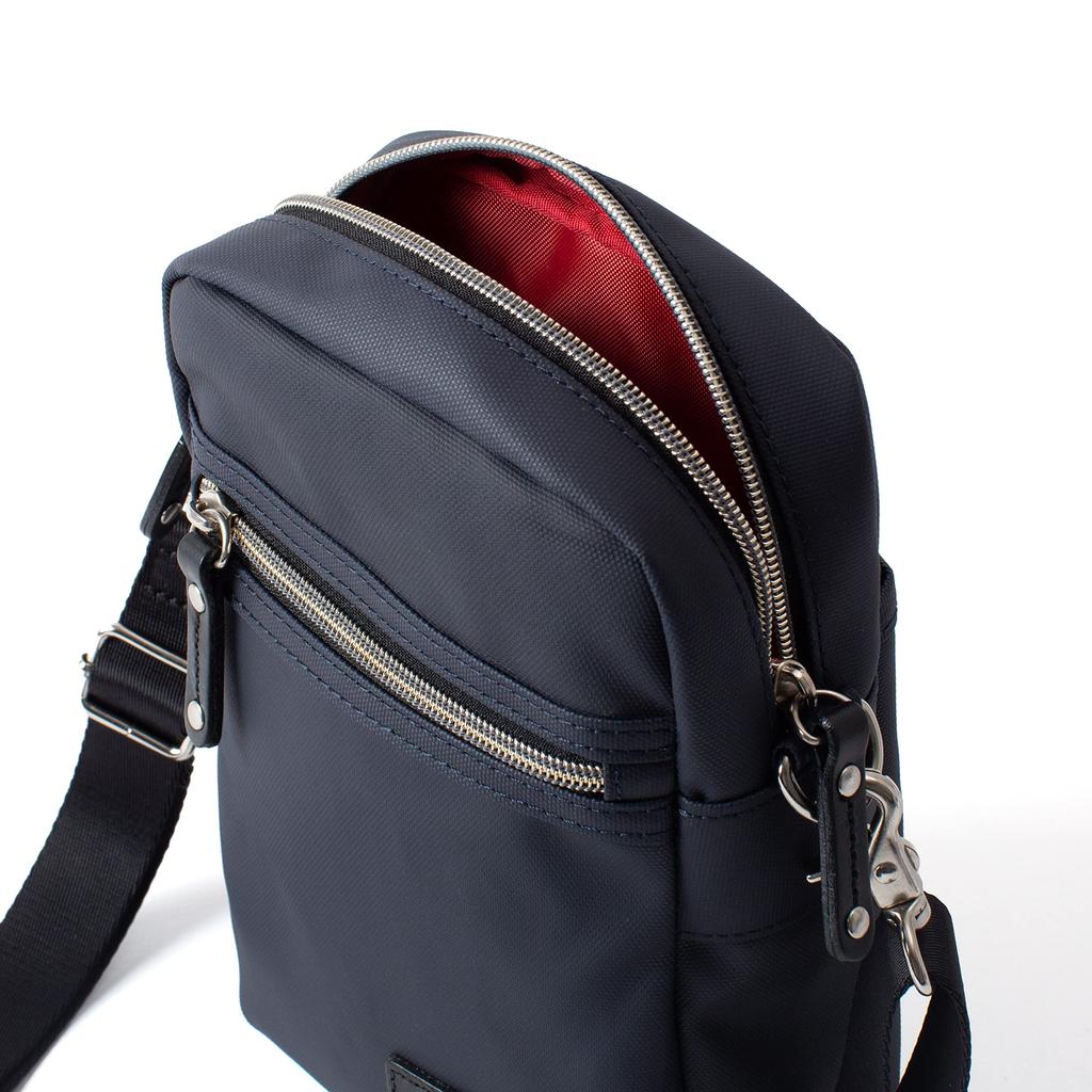 Heart Made Factory Mini Coated Polyester Shoulder Bag, Stylish Series, FY-0525 (Navy)