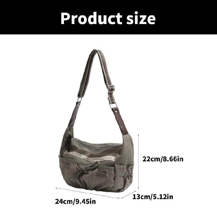 Shoulder Bag for Women Retro Canvas Clutch Purses Simple Purse Handbag with Zipper Closure Evening Crossbody Bag Purse