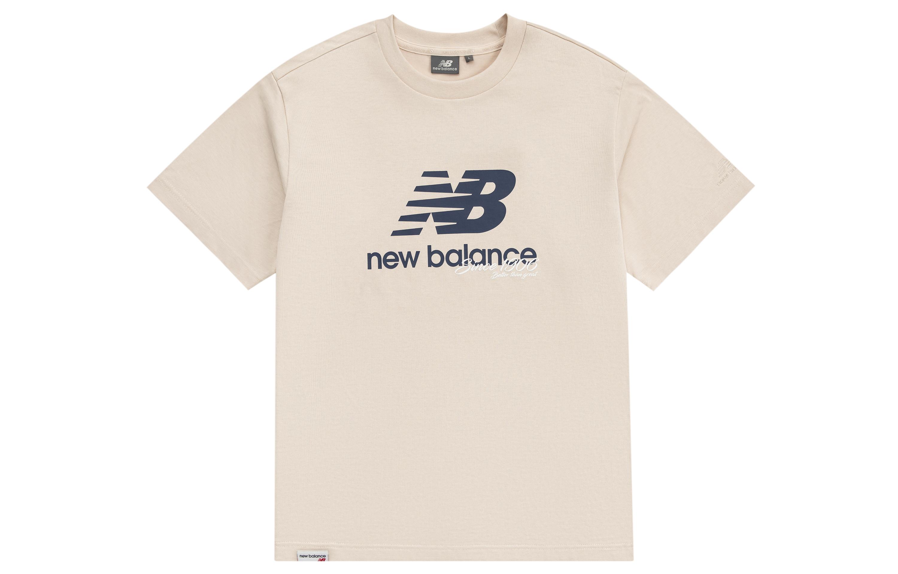 New Balance T Shirt Men s Light Khaki 5ED25333-CRE L