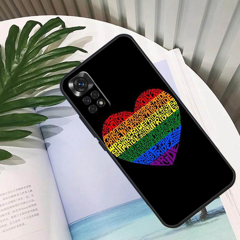 Gay Lesbisch Lgbt Regenbogen Pride Hülle Für Xiaomi Redmi Note 14 10 11 12 13 15 Pro Plus Hülle Für Redmi 15 15C 14C 12C 10C 13C