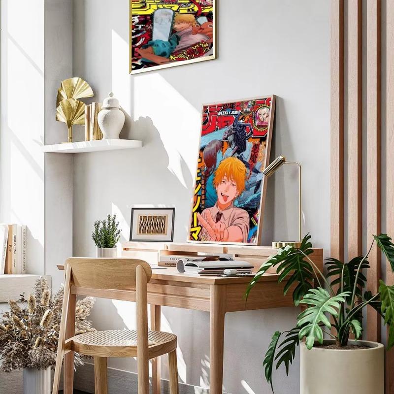 Chainsaw Man Anime Good Quality Prints and Posters HD Quality Poster Wall Art Painting Study Home Decor