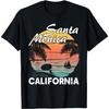 California Santa Monica Beach Summer Vacation T-Shirt