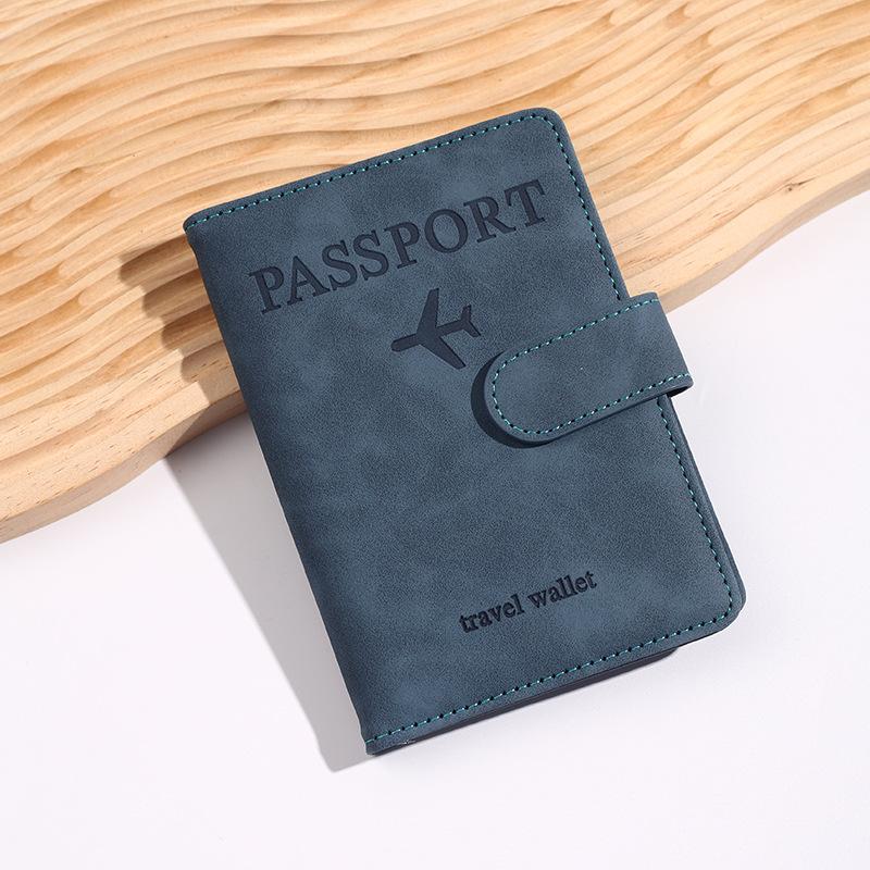 RFID პასპორტის ყდა პასპორტის დამჭერი მრავალფუნქციური პასპორტის საფულის ID საკრედიტო ბარათის დამჭერი სამოგზაურო საფულე სამოგზაურო აქსესუარები