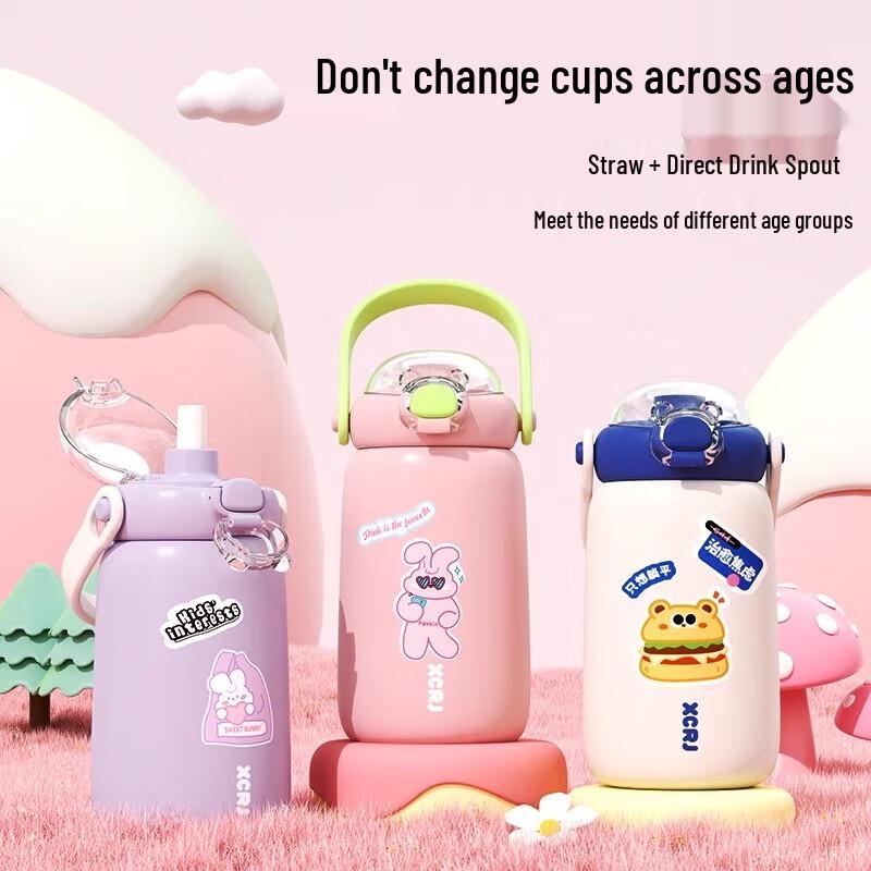 MOZHOU Stylish Children s 304 Stainless Steel Insulated Water Bottle