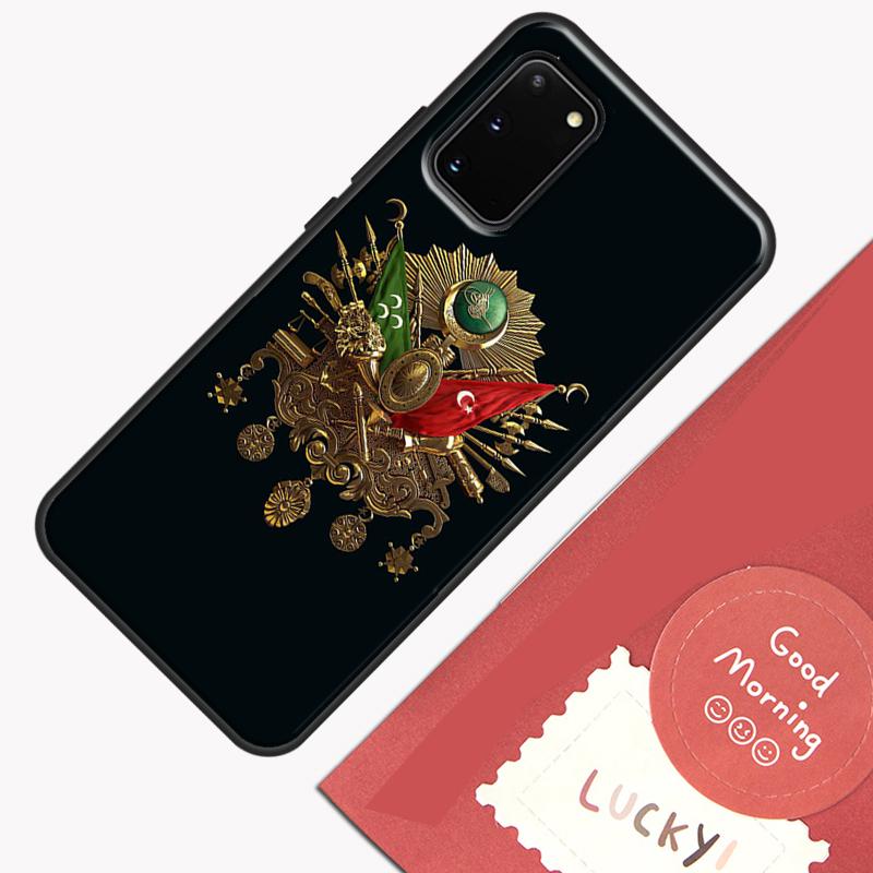 Ottoman Empire Coat Of Arms Phone Case For Samsung Galaxy S26 S25 S24 S20 S21 S22 S23 Ultra S10 Plus S25 FE Cover Shell