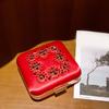 Flower Small Square  Box Bag, Clutch Bag, Temperament Full of Diamonds, High-end Messenger Bag.
