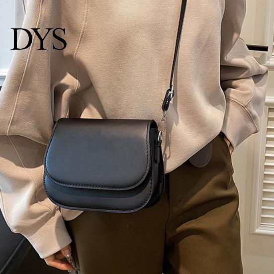 Exquisite Stitching Bag Women PU Leather Shoulder Stylish Satchel with Detachable & Adjustable Purse Strap Crossbody Saddle for Commuting Dating Party